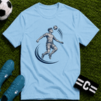 Header Detailed Ink Sketch T-Shirt - soccer fan t-shirt | GoalRush Studio