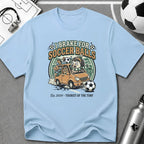 Hedgehog - I Brake for Soccer Balls Funny Soccer T-Shirt - soccer fan t-shirt | GoalRush Studio