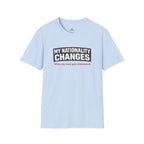 Humor "My Nationality Changes When My Team Gets Eliminated" T-Shirt - soccer fan t-shirt | GoalRush Studio