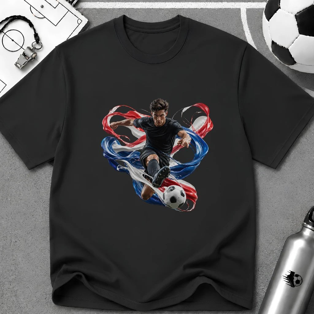 Hyper-realistic 3D Soccer Pride T-Shirt - soccer fan t-shirt | GoalRush Studio