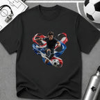 Hyper-realistic 3D Soccer Pride T-Shirt - soccer fan t-shirt | GoalRush Studio