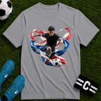 Hyper-realistic 3D Soccer Pride T-Shirt - soccer fan t-shirt | GoalRush Studio