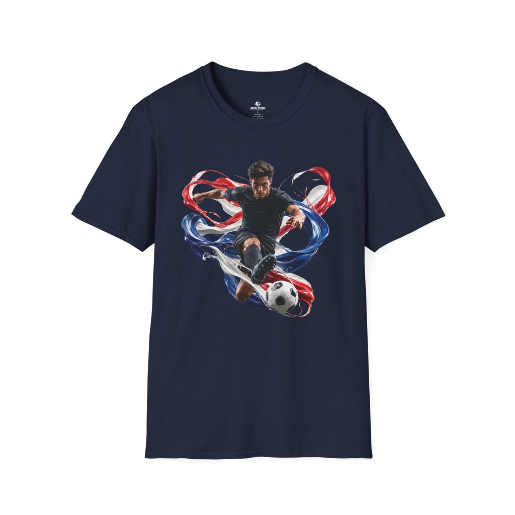Hyper-realistic 3D Soccer Pride T-Shirt - soccer fan t-shirt | GoalRush Studio
