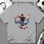 Hyper-realistic 3D Soccer Pride T-Shirt - soccer fan t-shirt | GoalRush Studio