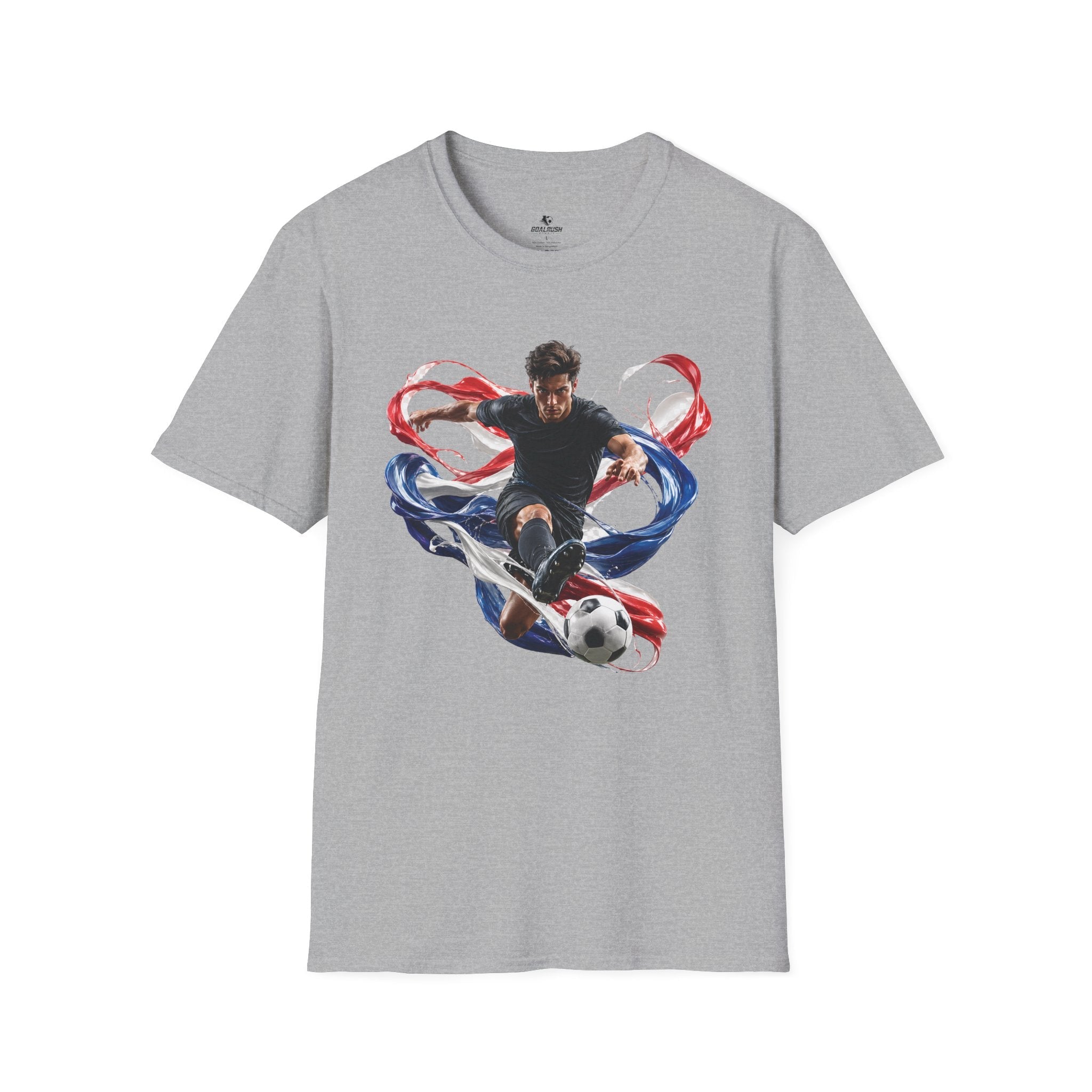 Hyper-realistic 3D Soccer Pride T-Shirt - soccer fan t-shirt | GoalRush Studio