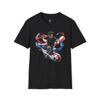 Hyper-realistic 3D Soccer Pride T-Shirt - soccer fan t-shirt | GoalRush Studio
