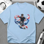 Hyper-realistic 3D Soccer Pride T-Shirt - soccer fan t-shirt | GoalRush Studio