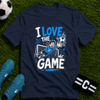 I Love The Game T-Shirt - soccer fan t-shirt | GoalRush Studio