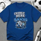I'm Only Here for the Snacks T-Shirt - soccer fan t-shirt | GoalRush Studio