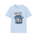 I'm Only Here for the Snacks T-Shirt - soccer fan t-shirt | GoalRush Studio