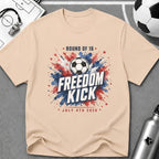 Independence Day - Round of 16 Freedom Kick T-Shirt - soccer fan t-shirt | GoalRush Studio