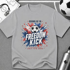 Independence Day - Round of 16 Freedom Kick T-Shirt - soccer fan t-shirt | GoalRush Studio