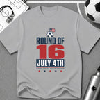 Independence Day - Soccer Fan Round of 16 T-Shirt - soccer fan t-shirt | GoalRush Studio