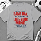 Independence Day - Soccer Fan Same Day Two Reasons T-Shirt - soccer fan t-shirt | GoalRush Studio