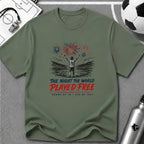 Independence Day - Soccer Fan The Night The World Played Free T-Shirt - soccer fan t-shirt | GoalRush Studio