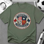Independence Day - The Beautiful Game Round of 16 T-Shirt - soccer fan t-shirt | GoalRush Studio