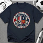 Independence Day - The Beautiful Game Round of 16 T-Shirt - soccer fan t-shirt | GoalRush Studio