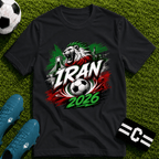 Iran 2026 World Cup Graphic T-Shirt - soccer fan t-shirt | GoalRush Studio