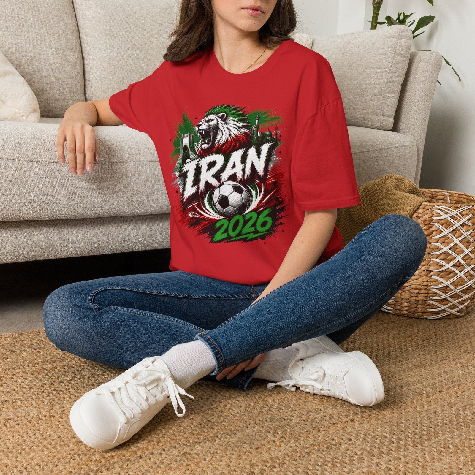 Iran 2026 World Cup Graphic T-Shirt - soccer fan t-shirt | GoalRush Studio