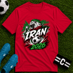 Iran 2026 World Cup Graphic T-Shirt - soccer fan t-shirt | GoalRush Studio