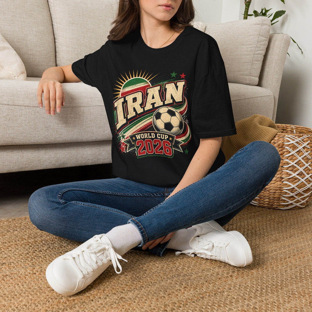 Iran 2026 World Cup Retro T-Shirt - soccer fan t-shirt | GoalRush Studio