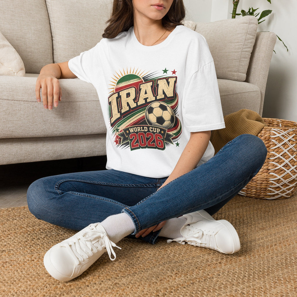 Iran 2026 World Cup Retro T-Shirt - soccer fan t-shirt | GoalRush Studio