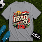 Iraq 2026 World Cup Retro T-Shirt - soccer fan t-shirt | GoalRush Studio
