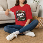 Iraq World Cup Graphic T-Shirt - soccer fan t-shirt | GoalRush Studio