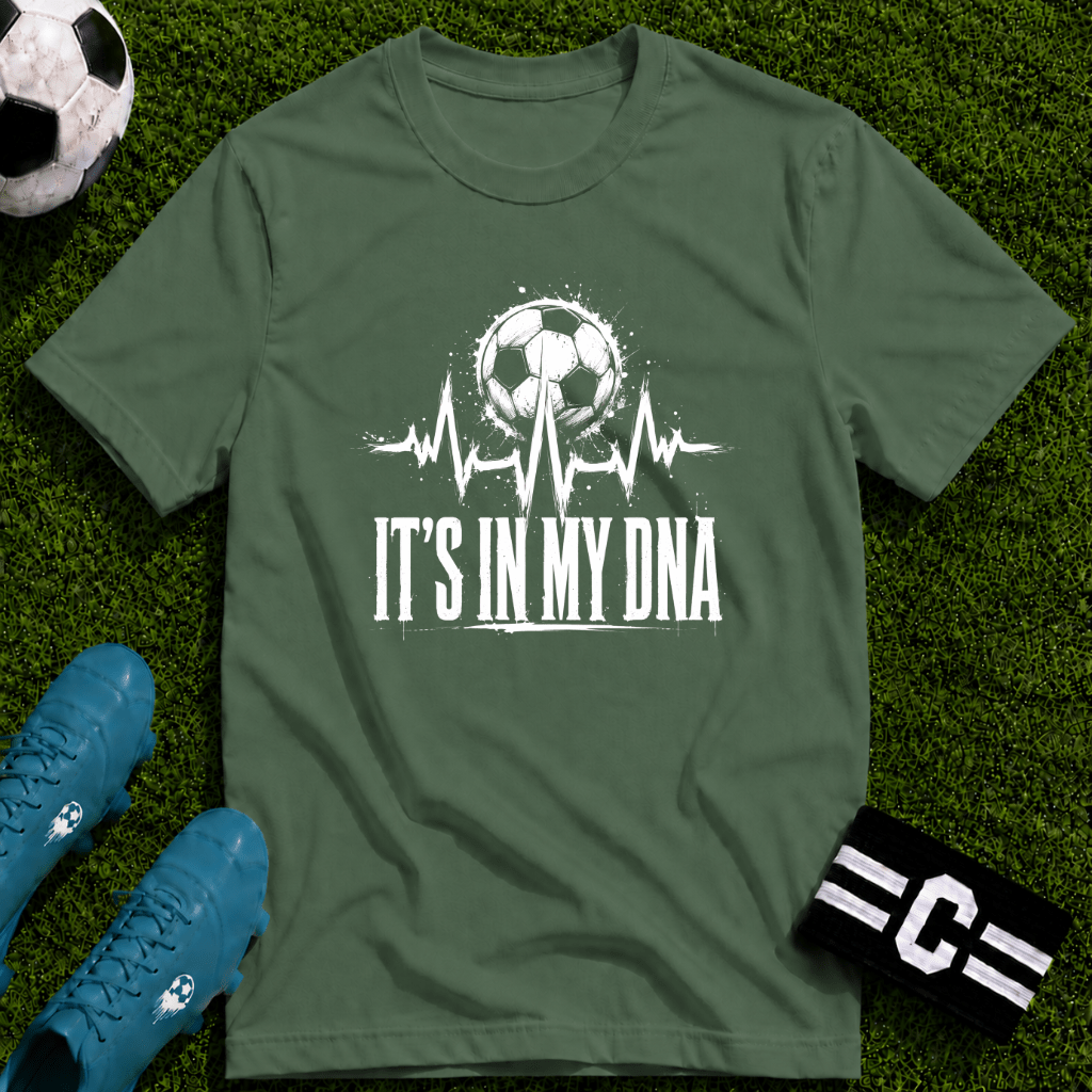 It's In My DNA Soccer T-Shirt - soccer fan t-shirt | GoalRush Studio