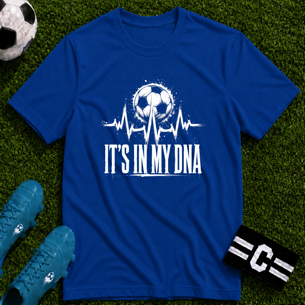 It's In My DNA Soccer T-Shirt - soccer fan t-shirt | GoalRush Studio