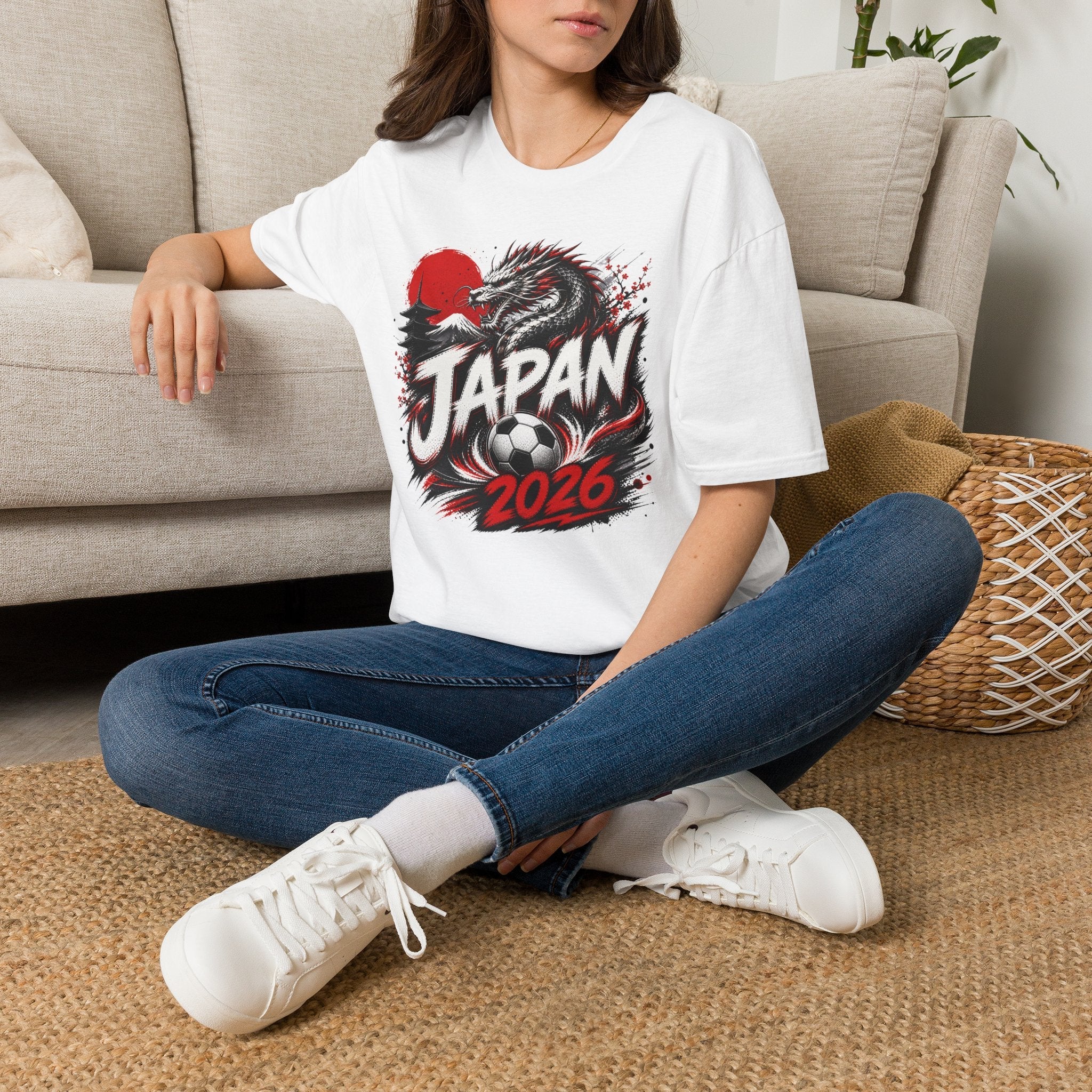 Japan 2026 World Cup Graphic T-Shirt - soccer fan t-shirt | GoalRush Studio