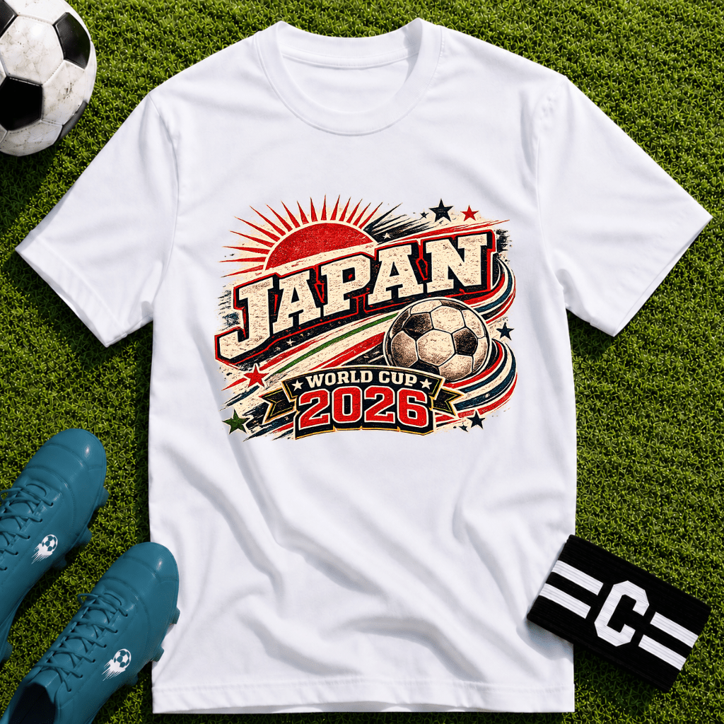 Japan 2026 World Cup Retro T-Shirt - soccer fan t-shirt | GoalRush Studio