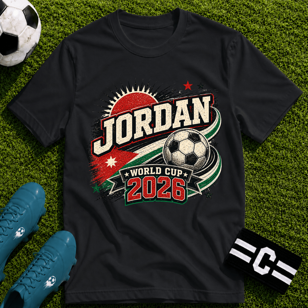 Jordan 2026 World Cup Retro T‑Shirt - soccer fan t-shirt | GoalRush Studio