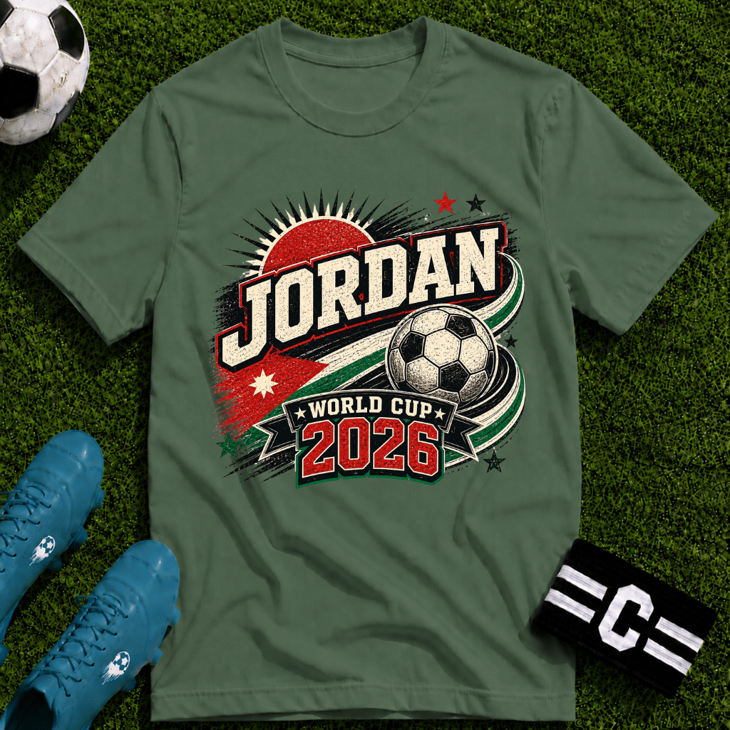 Jordan 2026 World Cup Retro T‑Shirt - soccer fan t-shirt | GoalRush Studio