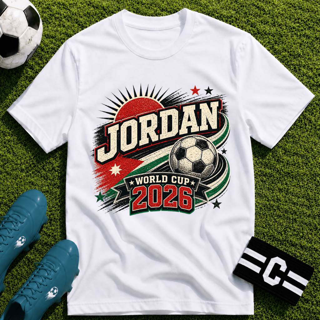 Jordan 2026 World Cup Retro T‑Shirt - soccer fan t-shirt | GoalRush Studio
