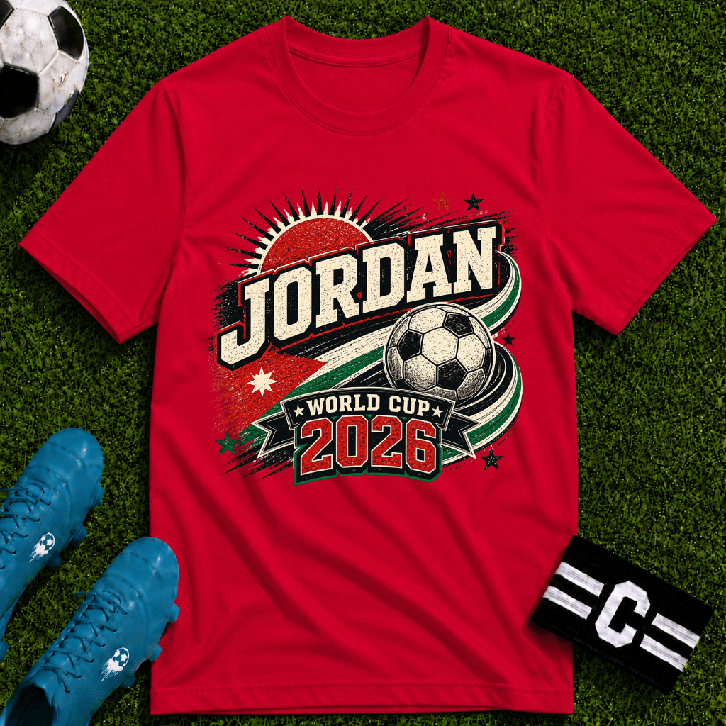 Jordan 2026 World Cup Retro T‑Shirt - soccer fan t-shirt | GoalRush Studio