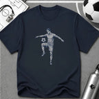 Juggling Detailed Ink Sketch T-Shirt - soccer fan t-shirt | GoalRush Studio