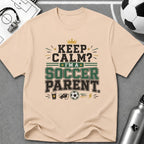 Keep Calm I'm a Soccer Parent T-Shirt - soccer fan t-shirt | GoalRush Studio