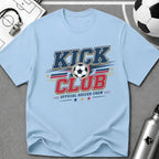 Kick Club Official Soccer Crew T-Shirt - soccer fan t-shirt | GoalRush Studio