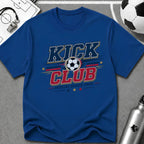 Kick Club Official Soccer Crew T-Shirt - soccer fan t-shirt | GoalRush Studio
