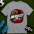 Morocco 2026 World Cup Graphic T-Shirt - soccer fan t-shirt | GoalRush Studio