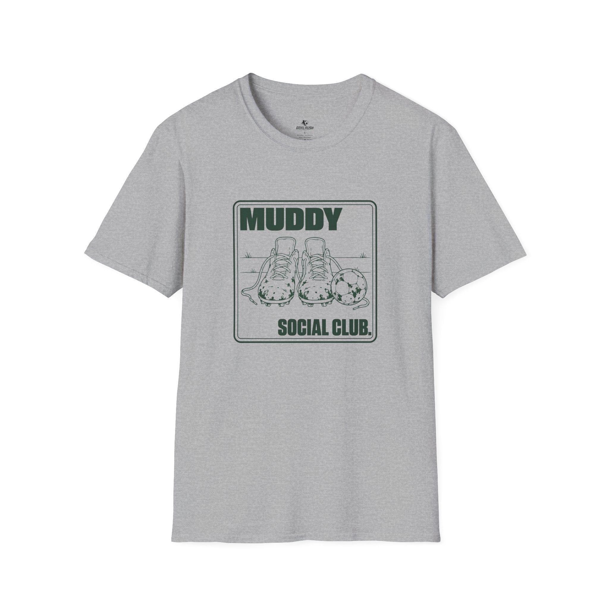 Muddy Social Club T-Shirt - soccer fan t-shirt | GoalRush Studio