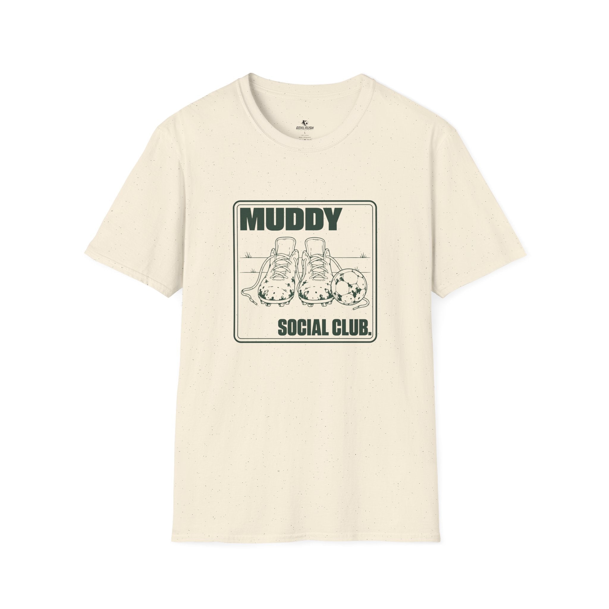 Muddy Social Club T-Shirt - soccer fan t-shirt | GoalRush Studio