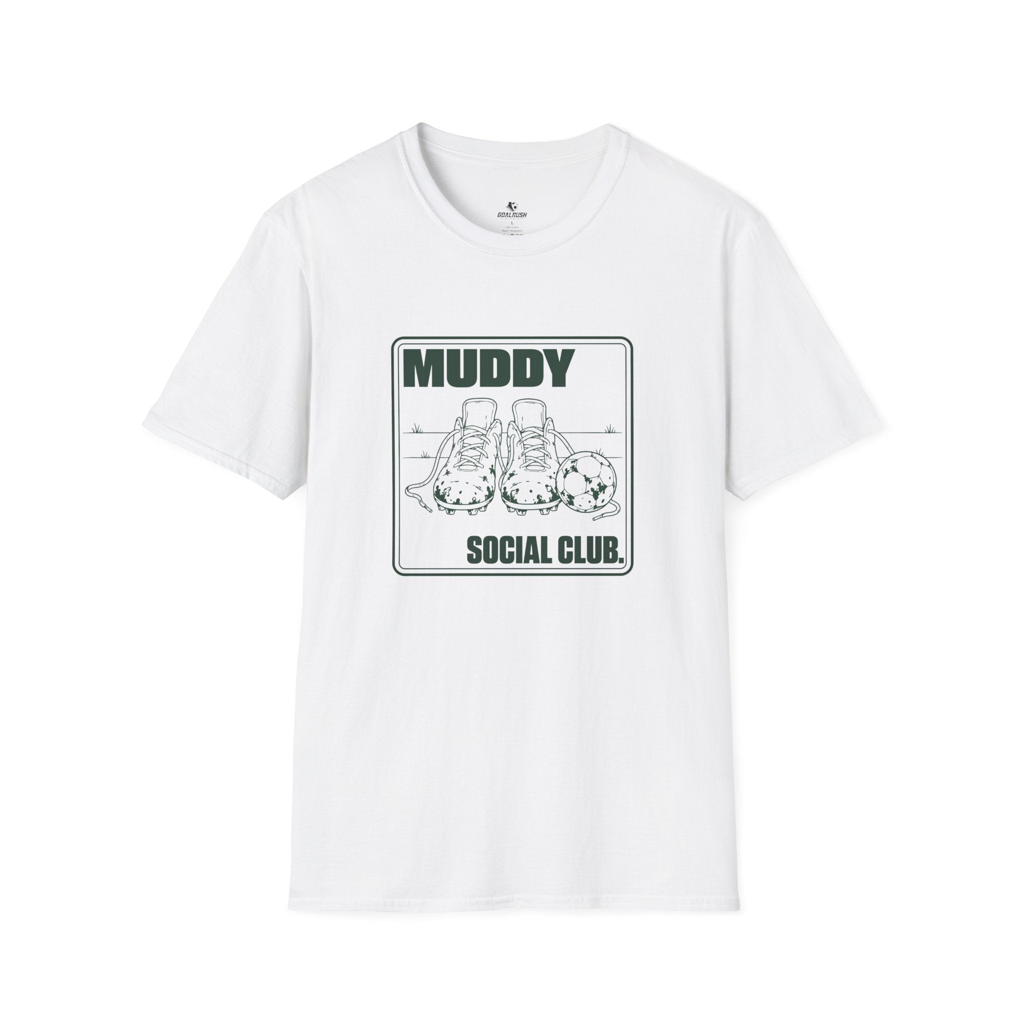 Muddy Social Club T-Shirt - soccer fan t-shirt | GoalRush Studio