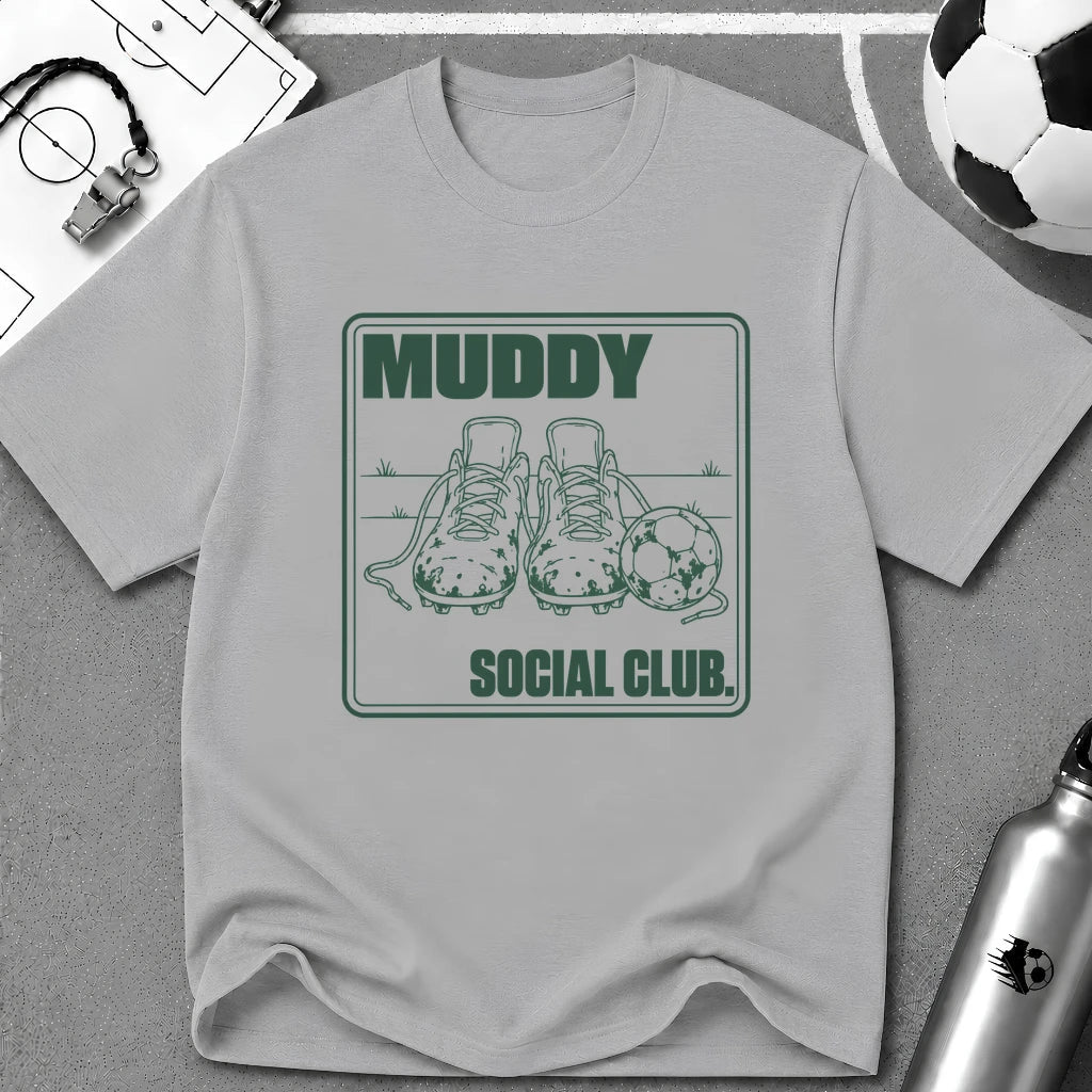 Muddy Social Club T-Shirt - soccer fan t-shirt | GoalRush Studio