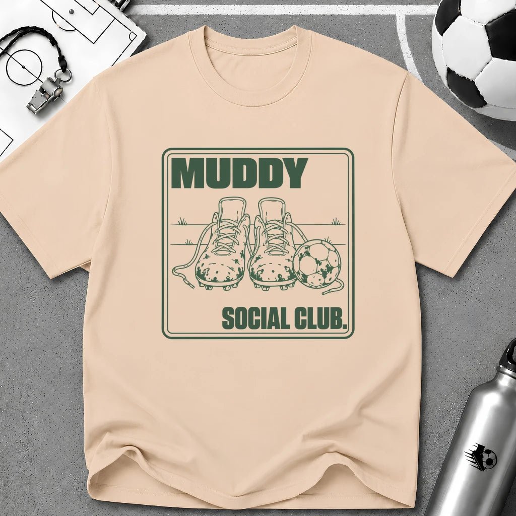 Muddy Social Club T-Shirt - soccer fan t-shirt | GoalRush Studio