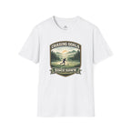 Nature Runner Graphic T-Shirt "Chasing Goals Since Dawn" - soccer fan t-shirt | GoalRush Studio