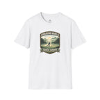 Nature Runner Graphic T-Shirt "Chasing Goals Since Dawn" - soccer fan t-shirt | GoalRush Studio