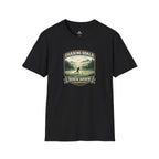 Nature Runner Graphic T-Shirt "Chasing Goals Since Dawn" - soccer fan t-shirt | GoalRush Studio