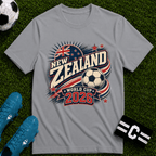 New Zealand 2026 World Cup Retro T-Shirt - soccer fan t-shirt | GoalRush Studio